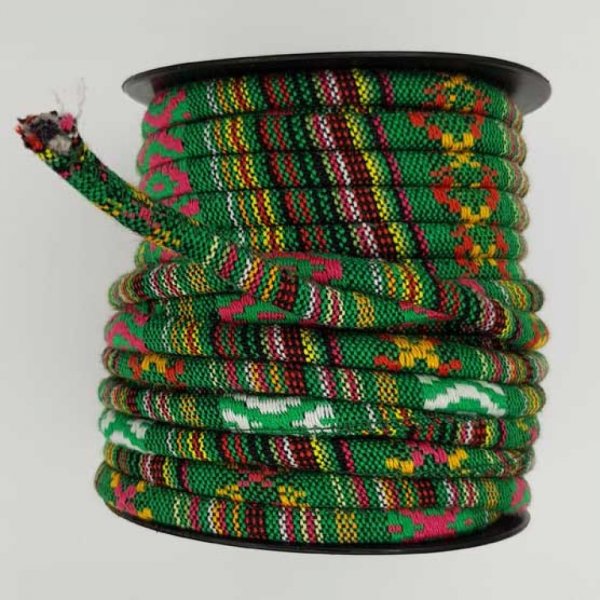 Cord&oacute;n espagueti N&deg;01 Verde x 1 metro