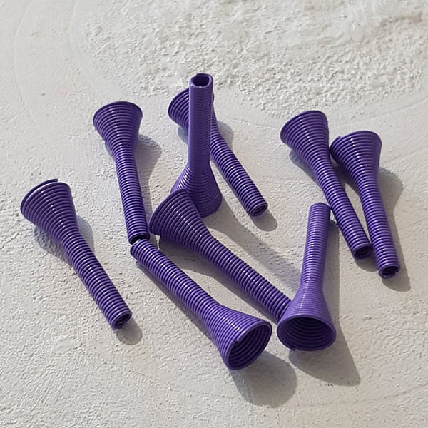 Copa c&oacute;nica en espiral N&deg;03 X 2 P-Color N&deg;02.