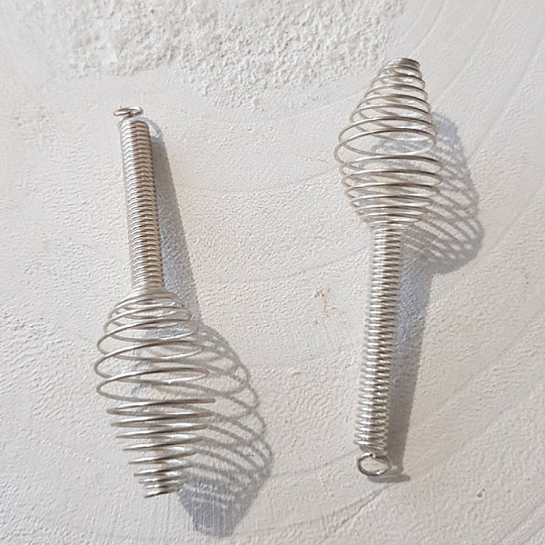 Copa c&oacute;nica en espiral N&deg;12 Plata.