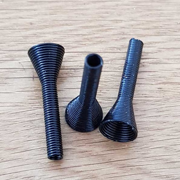 Copa c&oacute;nica en espiral N&deg;03 X 2 P-Color N&deg;04.