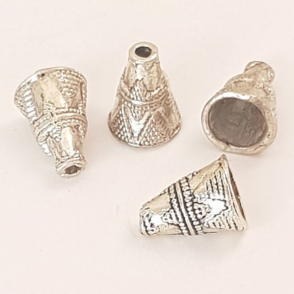 Embout calotte coupelle N&deg;02 Argent