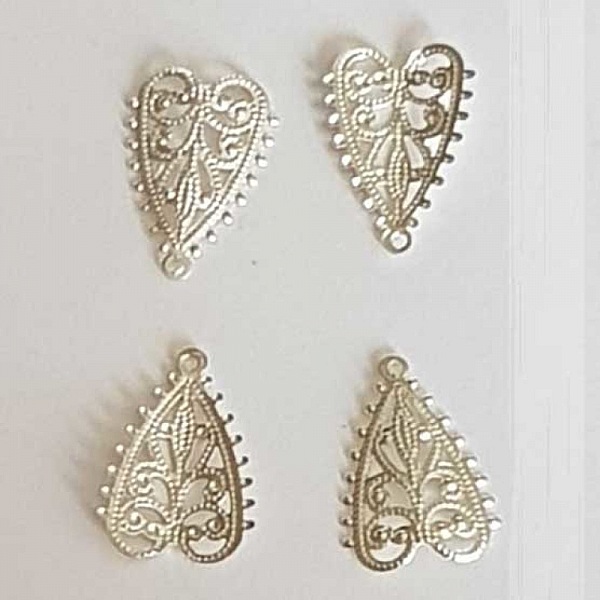 Estampe N&deg;18 Feuille 18 mm Argent