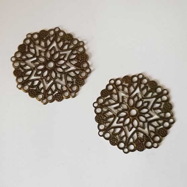 Estampe N&deg;21 Rond 33 mm Bronze