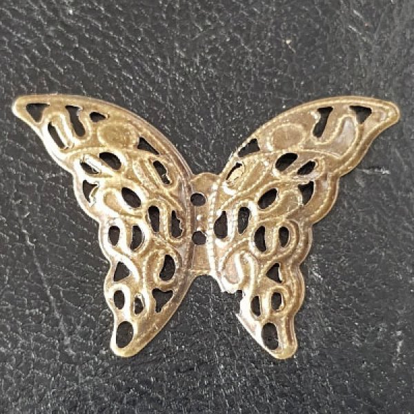 Sello filigrana mariposa bronce N&deg;05