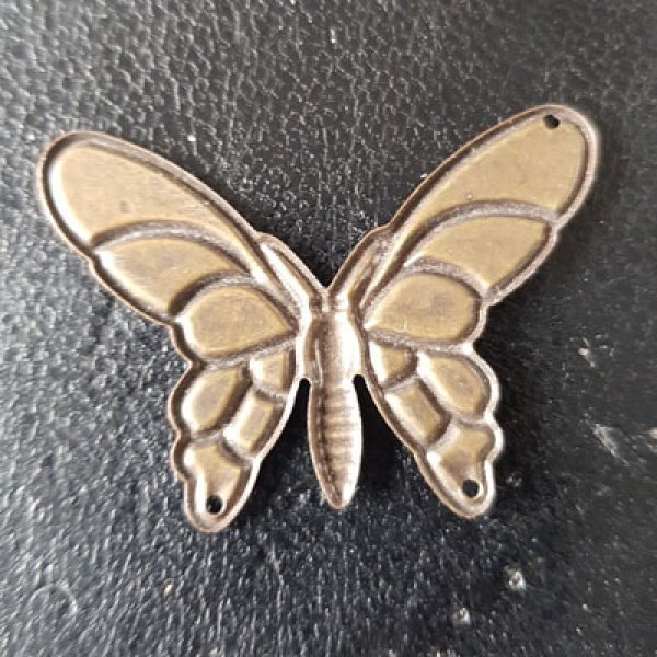 Sello filigrana mariposa bronce N&deg;07