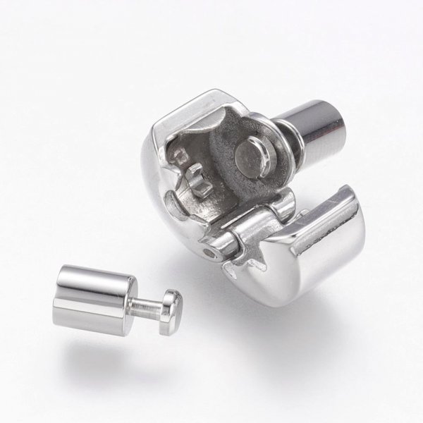 Cierre de clip completo N&deg;04 Acero inoxidable