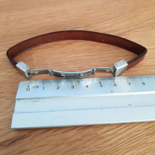 Pinza para cuero 10 mm ancho N&deg;02