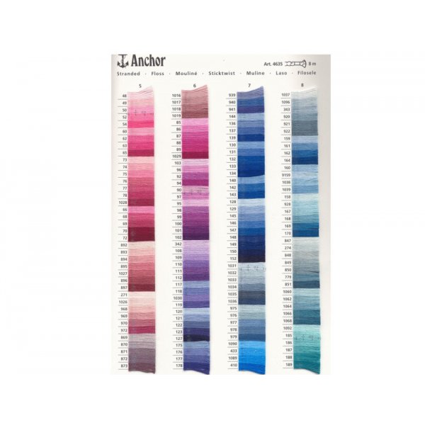 Hilo de bordar Anchor color 0150