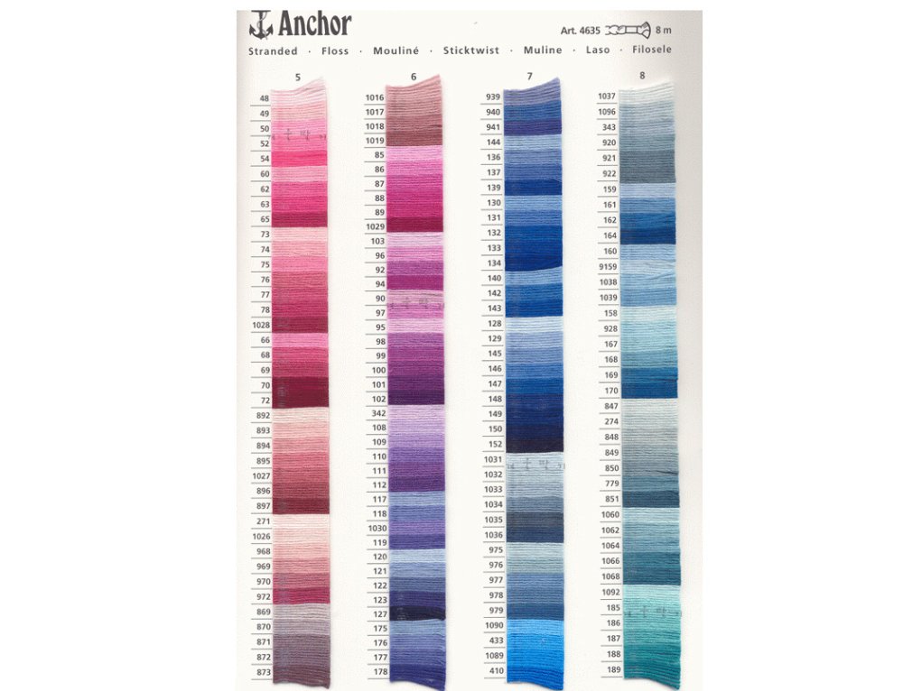 Hilo de bordar Anchor color 1064