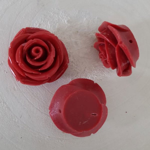 Flor sint&eacute;tica N&deg;02-04 burdeos