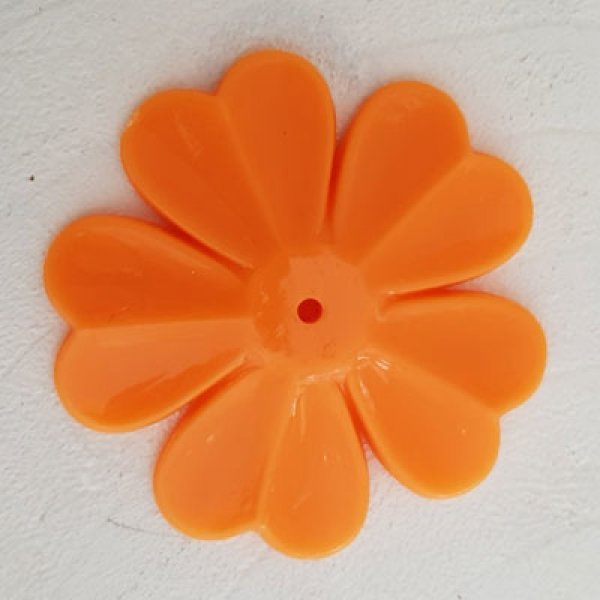 Flor sint&eacute;tica N&deg;01-01 naranja