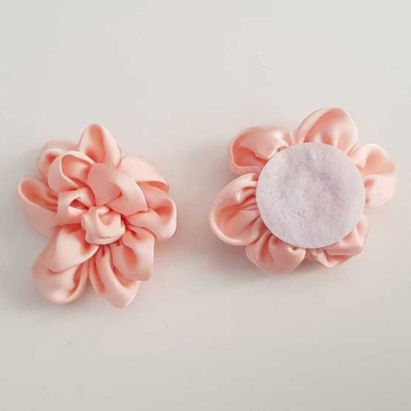 Fleur Tissus Uni 7/8 p&eacute;tales N&deg;02-07