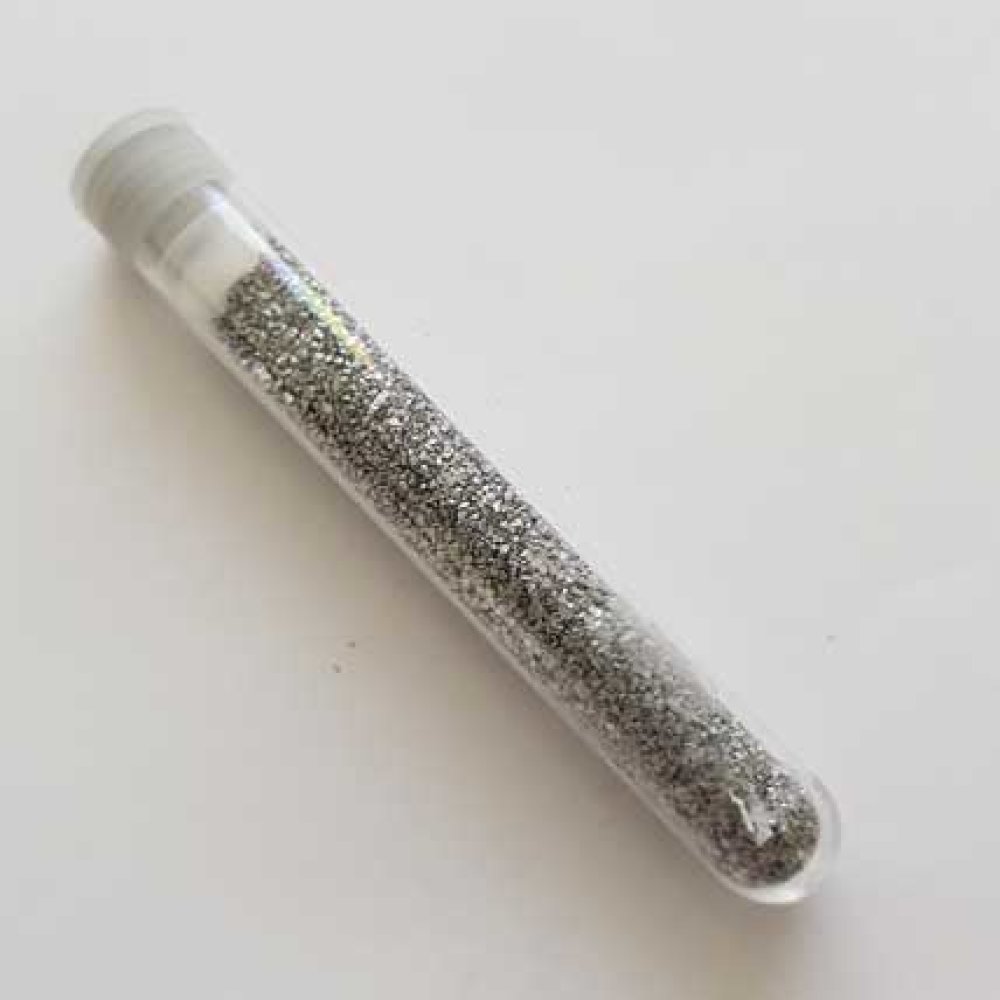 Micro bille Poudre Argent Tube de 9 Grammes