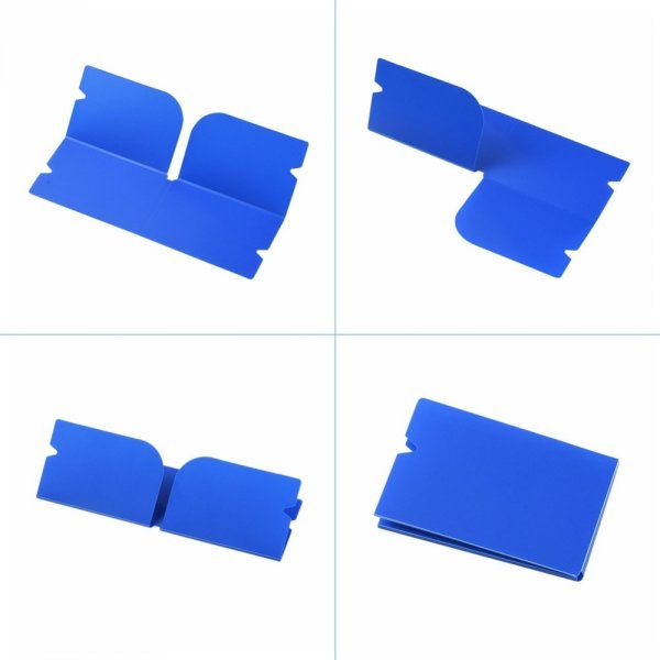 Clip organizador de pl&aacute;stico Dodgerblue