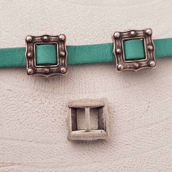 Pasaje 06 mm en Zamak N&deg;07 Plata