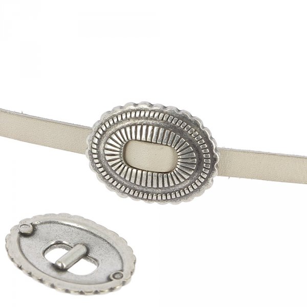 Pasaje 06 mm en Zamak N&deg;35 Plata