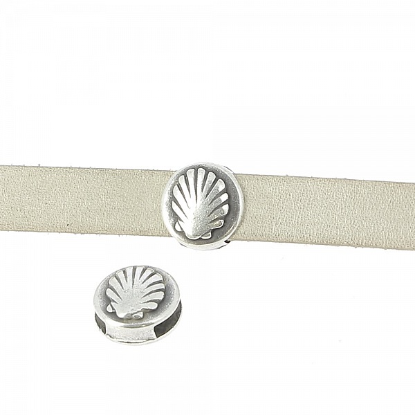 10 mm Zamak pasante N&deg;28 Plata