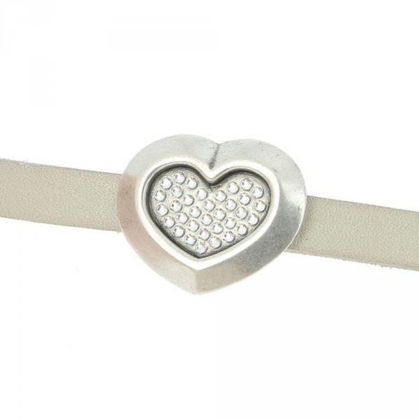 10 mm Zamak pasante N&deg;52 Plata