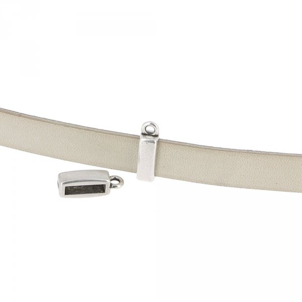 13 mm Zamak pasante N&deg;23 Plata