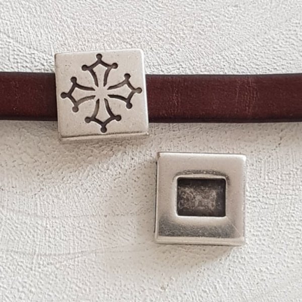 13 mm Zamak pasante N&deg;25 Plata