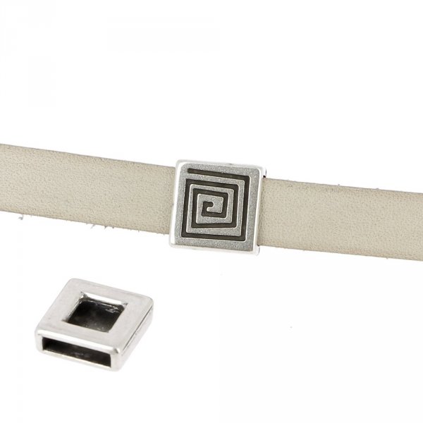 13 mm Zamak Pasaje N&deg;04 Plata