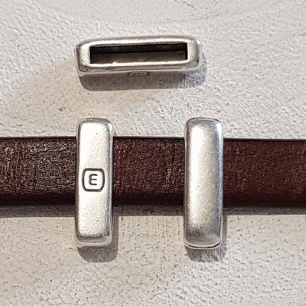 13 mm Zamak pasante N&deg;06 Plata