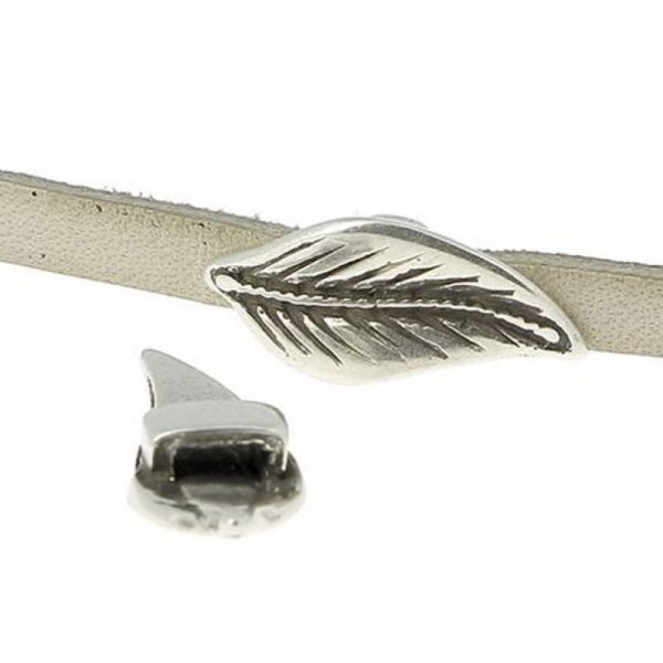 5 mm Zamak pasante N&deg;05 Plata