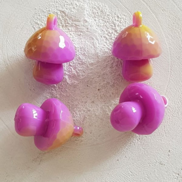 Colgante Champi&ntilde;&oacute;n bicolor N&deg;04