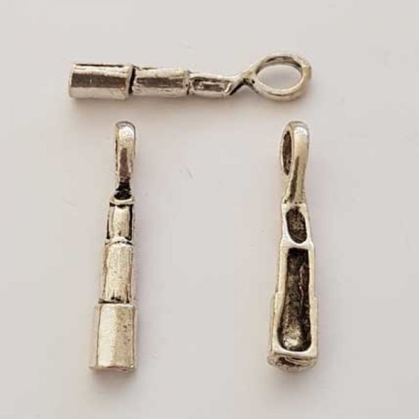 Pendentif Style Longue Vue Argent N&deg;01