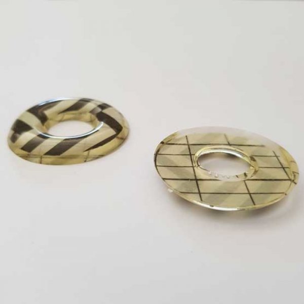 Colgante donuts 35 mm en resina N&deg;001