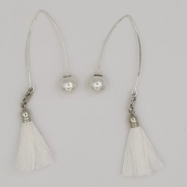 Cuenta 1 agujero 10 mm Blanco