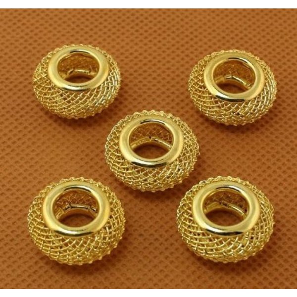 Perle Dor&eacute; lot de 4 pi&egrave;ces