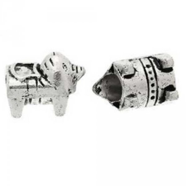 Cuenta N&deg;1008 Animal Plata