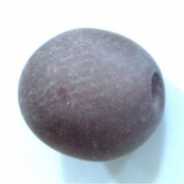 Perle Polaris Mat Ronde 18 mm black diamond 01 x 1 Pi&egrave;ce