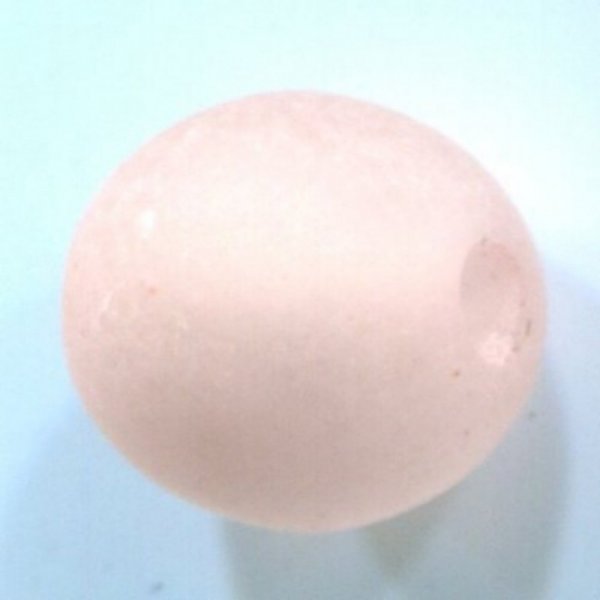 Perle Polaris Mat Ronde 20 mm Light Peach 01 x 1 Pi&egrave;ce