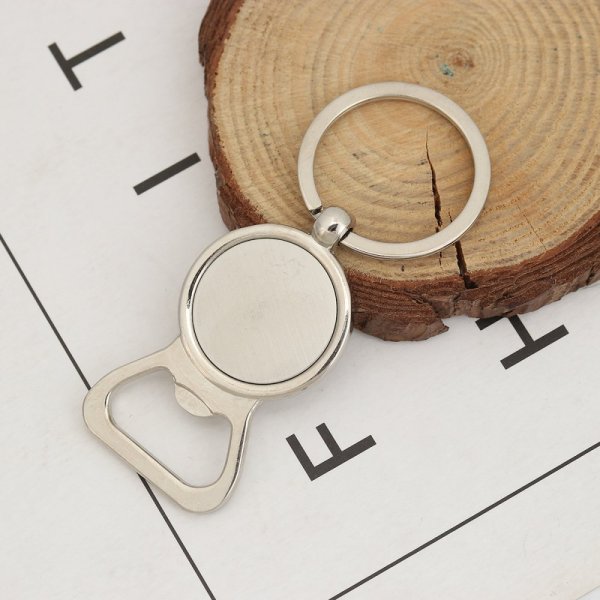 Llavero descapsulador 25 mm plata N&deg;01