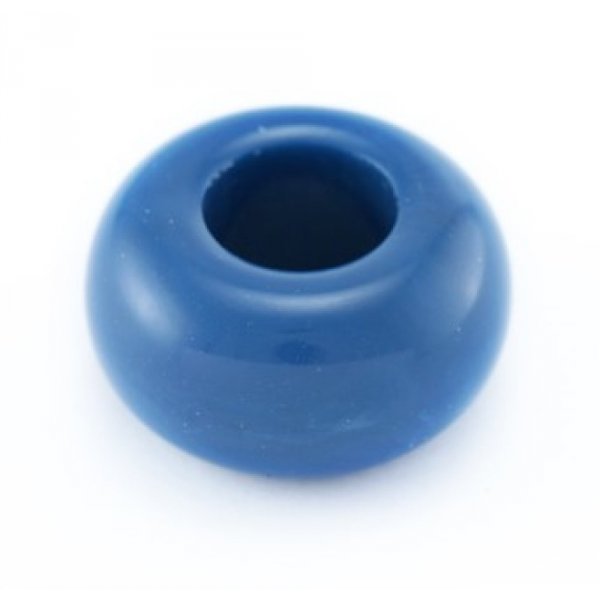 Arandela de resina Denim azul x 10 piezas