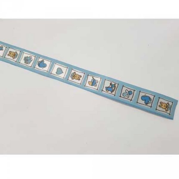 Ruban Galon 25 mm motif enfant N&deg;02
