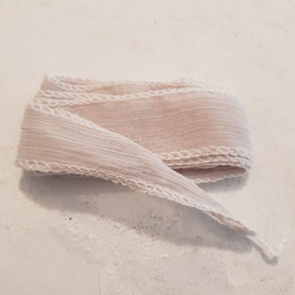 Cinta de ray&oacute;n te&ntilde;ida a mano n&ordm; 07