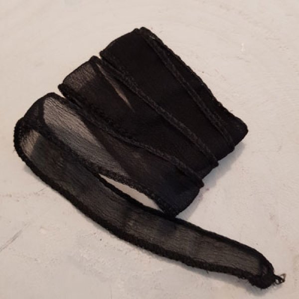 Cinta de ray&oacute;n te&ntilde;ida a mano n&ordm; 11