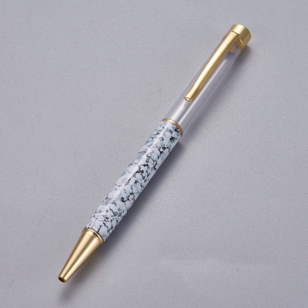 Gainsboro Gold Bead Decorating Pen Tubo vac&iacute;o x 1