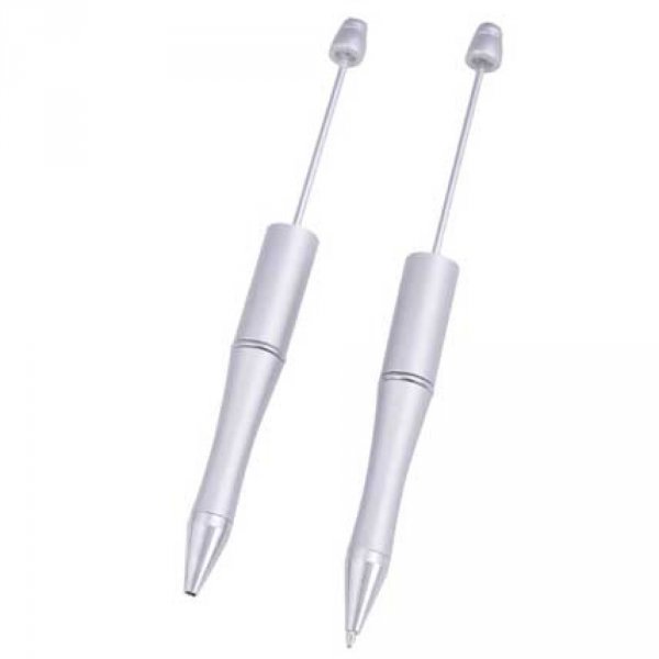 Bol&iacute;grafo decorador gris plateado para personalizar x 1 unidad