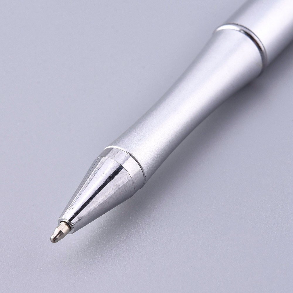 Bolígrafo decorador gris plateado para personalizar x 1 unidad