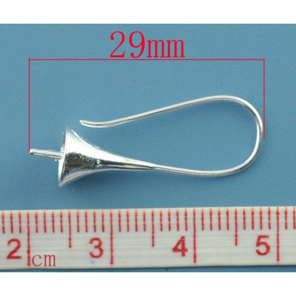 Portapendientes para bola de adorno x 1 par