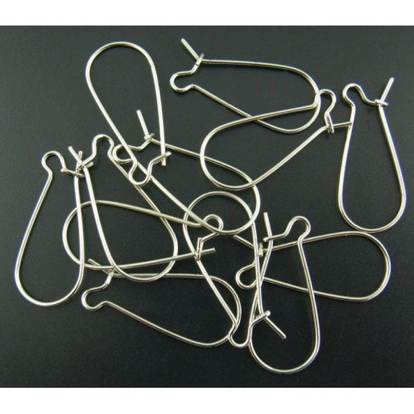 Portapendientes Dormeuse 25mm N&deg;06 x 40 Pares