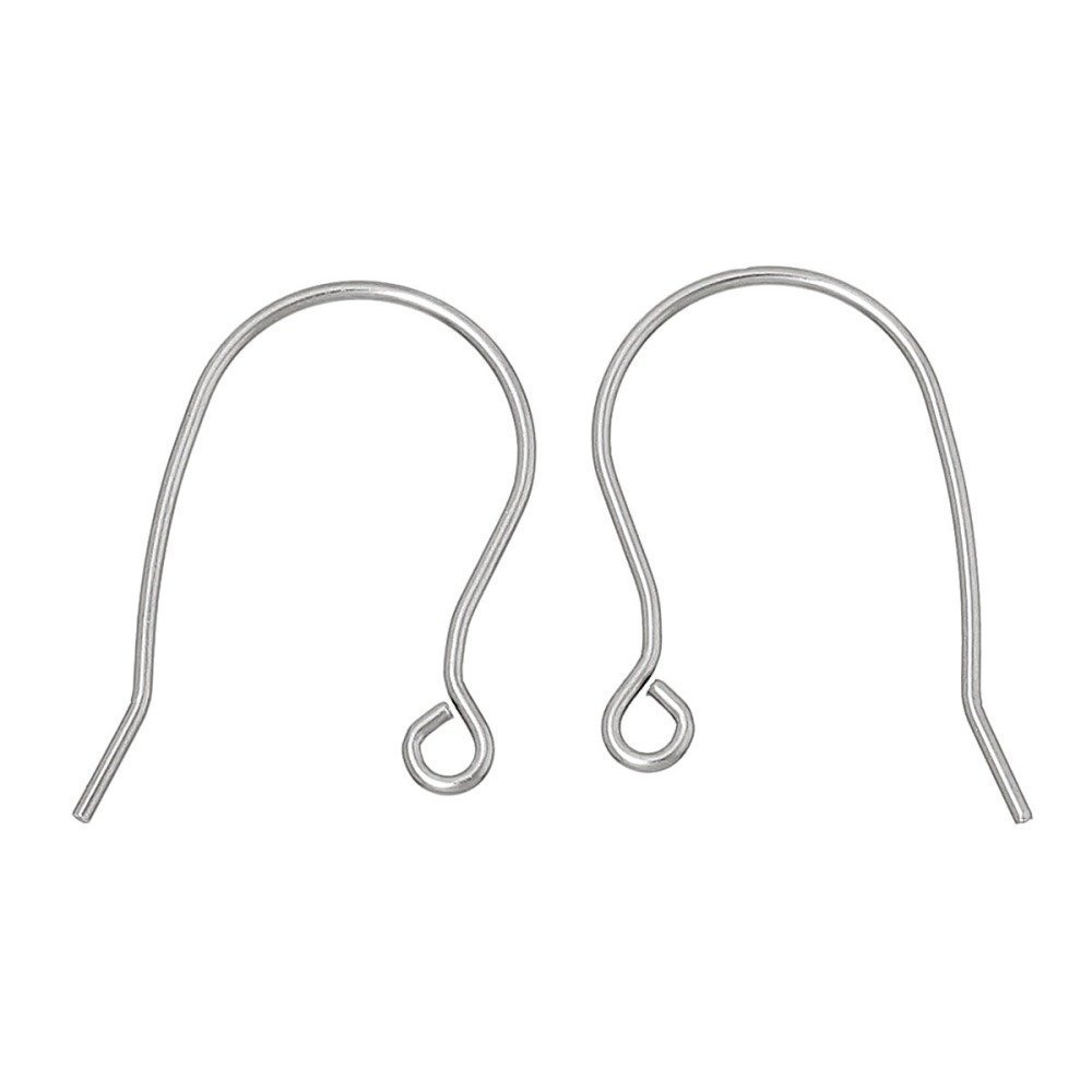 Portapendientes Acero Inoxidable Gancho N°02 X 5 Pares