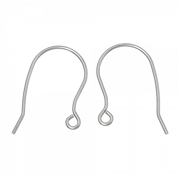 Portapendientes Acero Inoxidable Gancho N&deg;02 X 5 Pares
