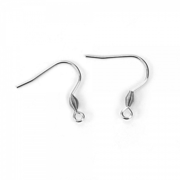 Portapendientes Gancho de acero inoxidable N&deg;04 x 5 pares