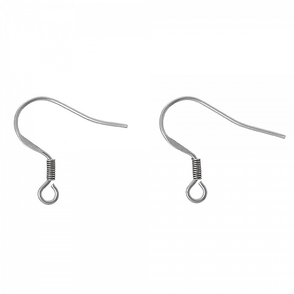 Portapendientes Gancho de acero inoxidable N&deg;05 x 5 pares