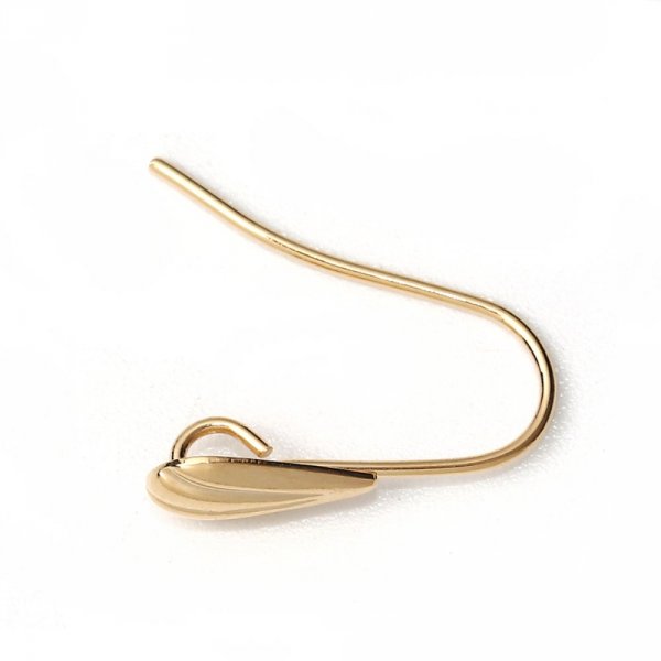 Portapendientes N&deg;28 Gancho de concha dorado